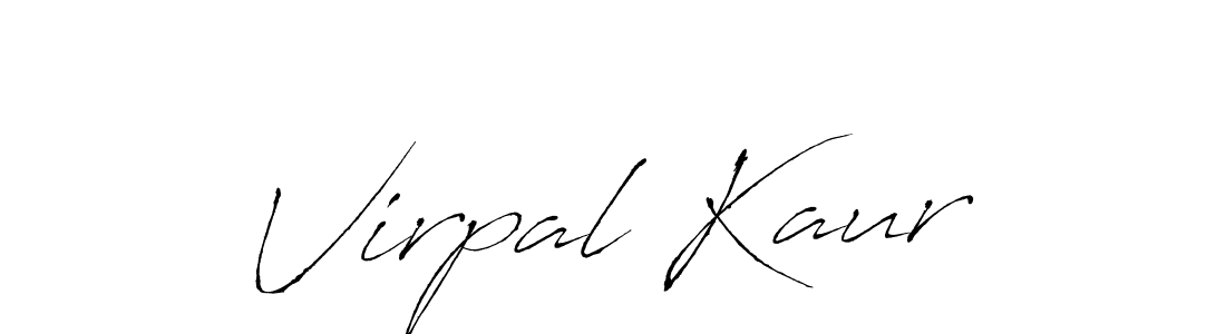 It looks lik you need a new signature style for name Virpal Kaur. Design unique handwritten (Antro_Vectra) signature with our free signature maker in just a few clicks. Virpal Kaur signature style 6 images and pictures png