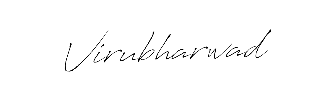 Create a beautiful signature design for name Virubharwad. With this signature (Antro_Vectra) fonts, you can make a handwritten signature for free. Virubharwad signature style 6 images and pictures png