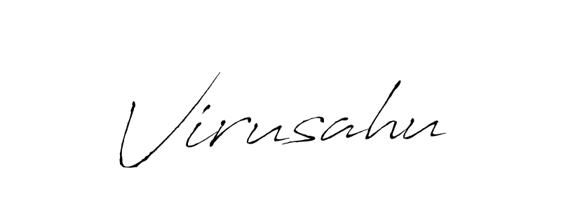 Antro_Vectra is a professional signature style that is perfect for those who want to add a touch of class to their signature. It is also a great choice for those who want to make their signature more unique. Get Virusahu name to fancy signature for free. Virusahu signature style 6 images and pictures png