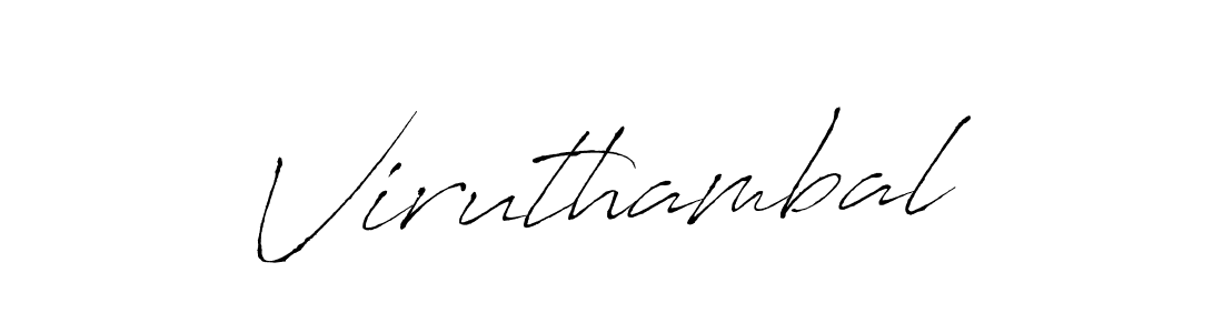 How to make Viruthambal signature? Antro_Vectra is a professional autograph style. Create handwritten signature for Viruthambal name. Viruthambal signature style 6 images and pictures png