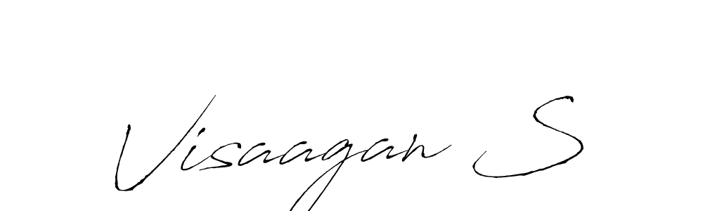 You should practise on your own different ways (Antro_Vectra) to write your name (Visaagan S) in signature. don't let someone else do it for you. Visaagan S signature style 6 images and pictures png