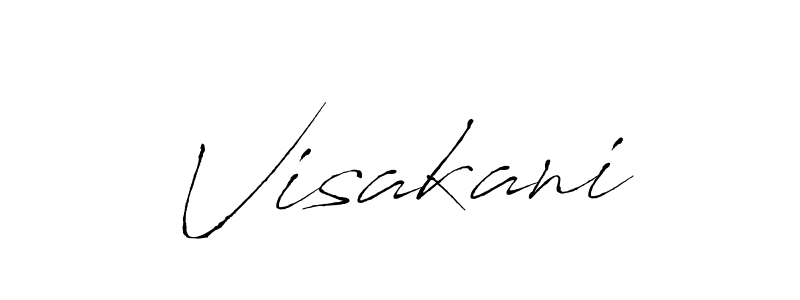 How to Draw Visakani signature style? Antro_Vectra is a latest design signature styles for name Visakani. Visakani signature style 6 images and pictures png