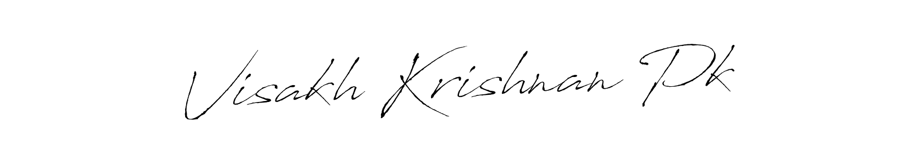 This is the best signature style for the Visakh Krishnan Pk name. Also you like these signature font (Antro_Vectra). Mix name signature. Visakh Krishnan Pk signature style 6 images and pictures png