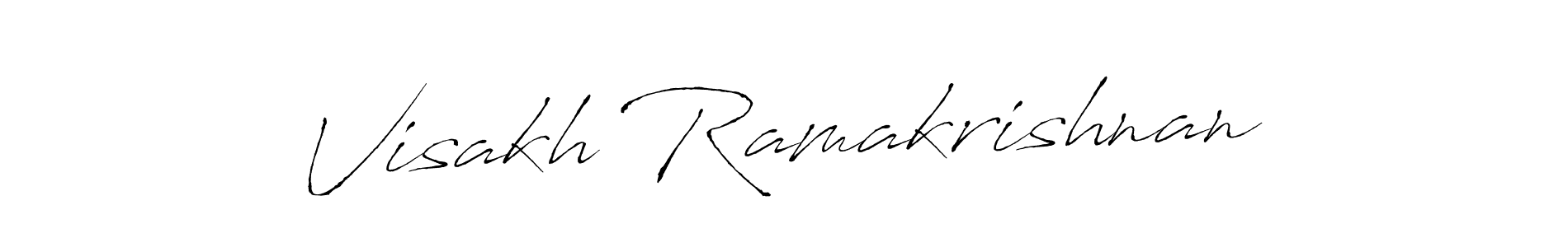 It looks lik you need a new signature style for name Visakh Ramakrishnan. Design unique handwritten (Antro_Vectra) signature with our free signature maker in just a few clicks. Visakh Ramakrishnan signature style 6 images and pictures png