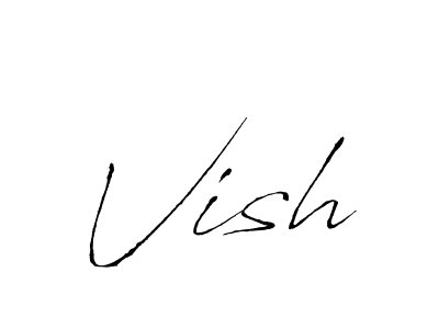 Once you've used our free online signature maker to create your best signature Antro_Vectra style, it's time to enjoy all of the benefits that Vish name signing documents. Vish signature style 6 images and pictures png