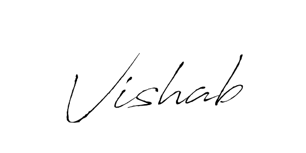 Once you've used our free online signature maker to create your best signature Antro_Vectra style, it's time to enjoy all of the benefits that Vishab name signing documents. Vishab signature style 6 images and pictures png