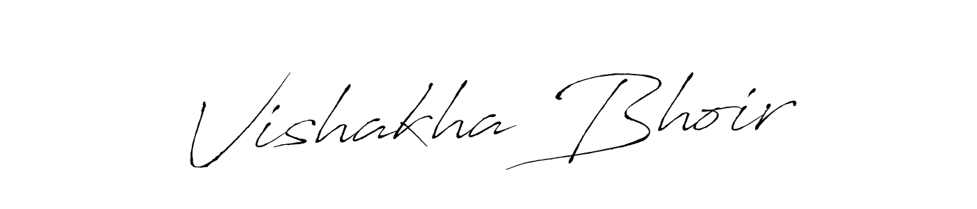 Make a beautiful signature design for name Vishakha Bhoir. Use this online signature maker to create a handwritten signature for free. Vishakha Bhoir signature style 6 images and pictures png