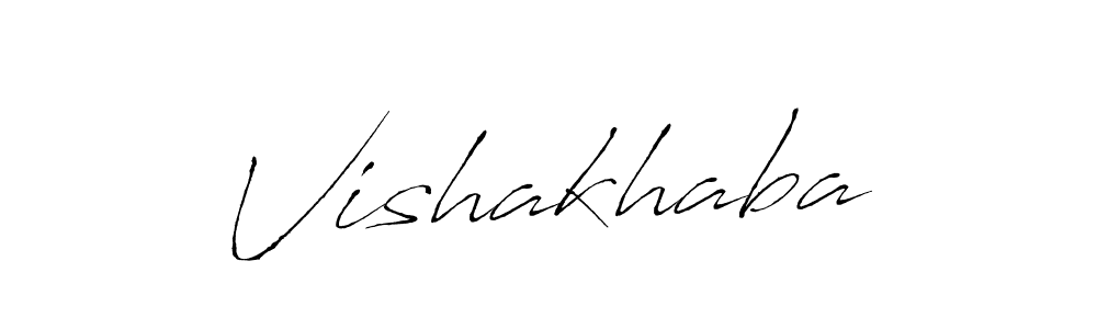 You should practise on your own different ways (Antro_Vectra) to write your name (Vishakhaba) in signature. don't let someone else do it for you. Vishakhaba signature style 6 images and pictures png