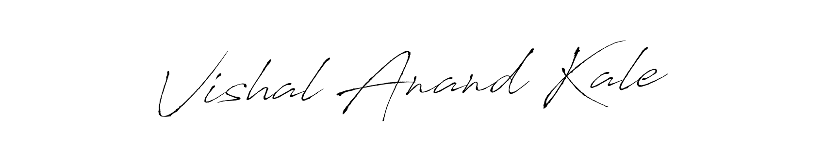 Also You can easily find your signature by using the search form. We will create Vishal Anand Kale name handwritten signature images for you free of cost using Antro_Vectra sign style. Vishal Anand Kale signature style 6 images and pictures png