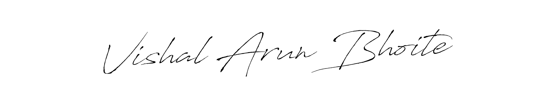 Similarly Antro_Vectra is the best handwritten signature design. Signature creator online .You can use it as an online autograph creator for name Vishal Arun Bhoite. Vishal Arun Bhoite signature style 6 images and pictures png