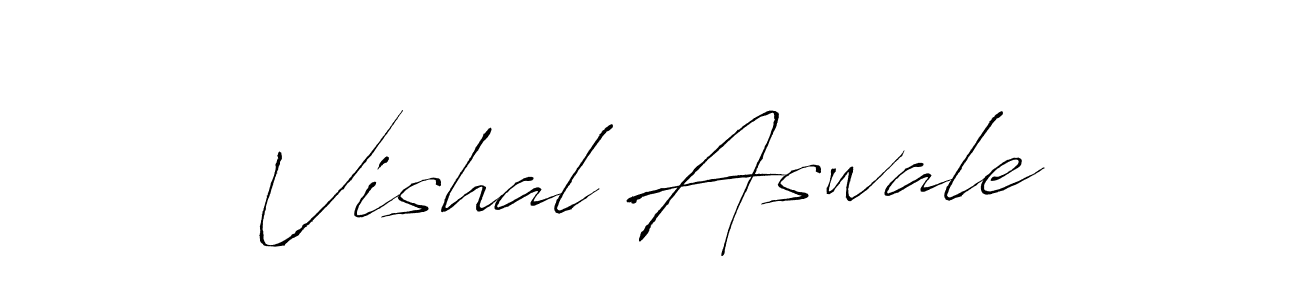 This is the best signature style for the Vishal Aswale name. Also you like these signature font (Antro_Vectra). Mix name signature. Vishal Aswale signature style 6 images and pictures png