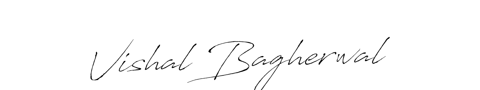 How to make Vishal Bagherwal signature? Antro_Vectra is a professional autograph style. Create handwritten signature for Vishal Bagherwal name. Vishal Bagherwal signature style 6 images and pictures png