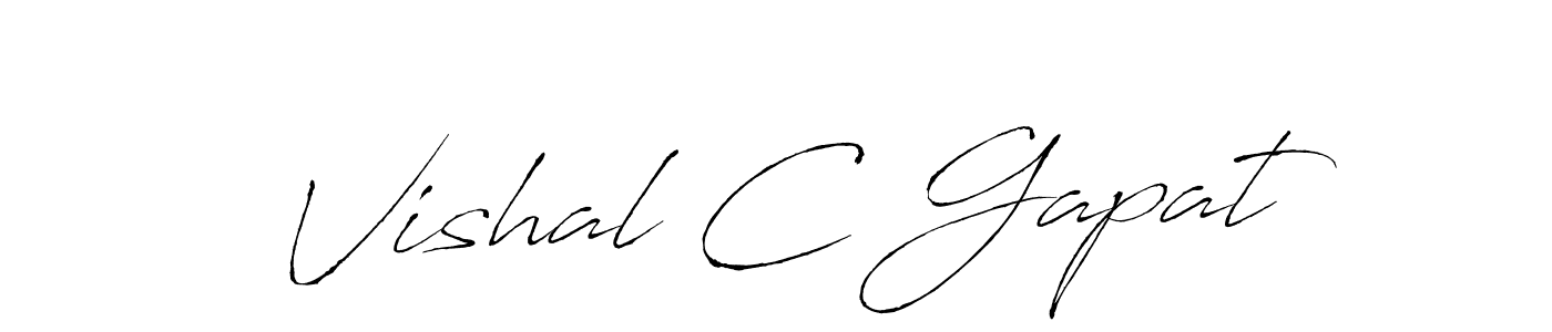 Once you've used our free online signature maker to create your best signature Antro_Vectra style, it's time to enjoy all of the benefits that Vishal C Gapat name signing documents. Vishal C Gapat signature style 6 images and pictures png