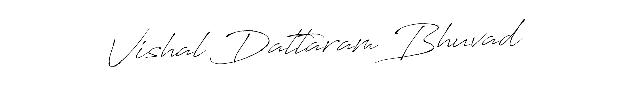 Make a beautiful signature design for name Vishal Dattaram Bhuvad. With this signature (Antro_Vectra) style, you can create a handwritten signature for free. Vishal Dattaram Bhuvad signature style 6 images and pictures png