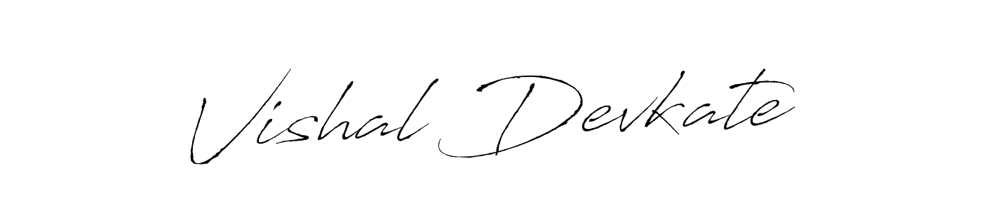 Also we have Vishal Devkate name is the best signature style. Create professional handwritten signature collection using Antro_Vectra autograph style. Vishal Devkate signature style 6 images and pictures png