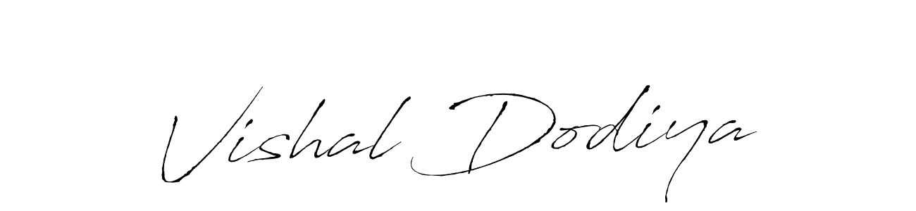 It looks lik you need a new signature style for name Vishal Dodiya. Design unique handwritten (Antro_Vectra) signature with our free signature maker in just a few clicks. Vishal Dodiya signature style 6 images and pictures png