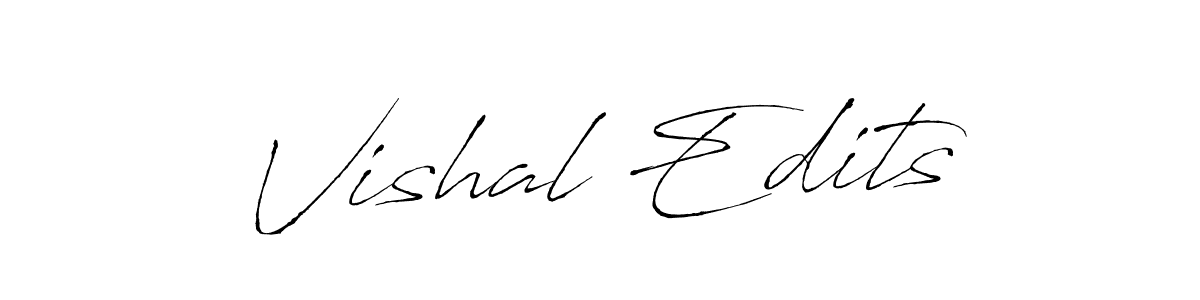 How to Draw Vishal Edits signature style? Antro_Vectra is a latest design signature styles for name Vishal Edits. Vishal Edits signature style 6 images and pictures png