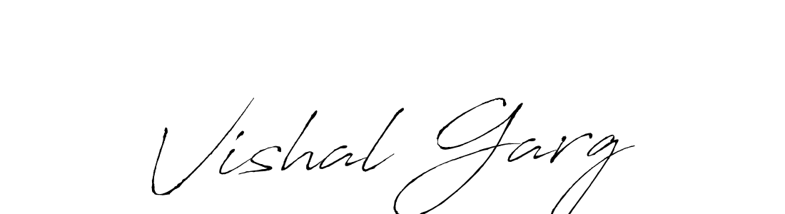 Use a signature maker to create a handwritten signature online. With this signature software, you can design (Antro_Vectra) your own signature for name Vishal Garg. Vishal Garg signature style 6 images and pictures png