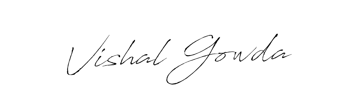 How to Draw Vishal Gowda signature style? Antro_Vectra is a latest design signature styles for name Vishal Gowda. Vishal Gowda signature style 6 images and pictures png