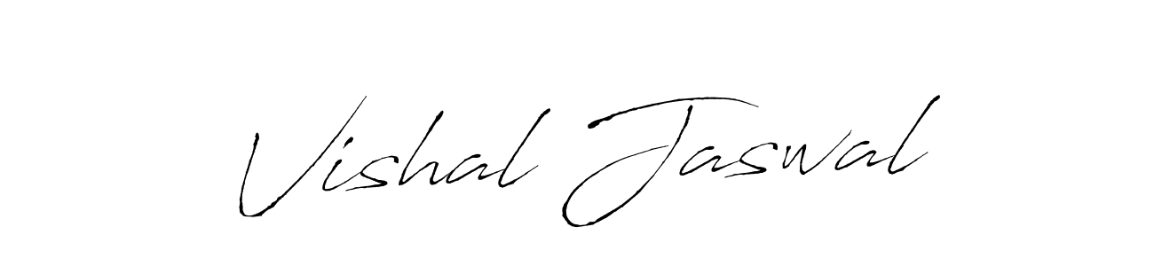 How to make Vishal Jaswal signature? Antro_Vectra is a professional autograph style. Create handwritten signature for Vishal Jaswal name. Vishal Jaswal signature style 6 images and pictures png