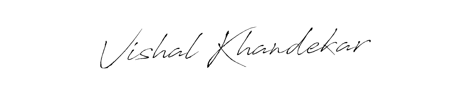 Similarly Antro_Vectra is the best handwritten signature design. Signature creator online .You can use it as an online autograph creator for name Vishal Khandekar. Vishal Khandekar signature style 6 images and pictures png