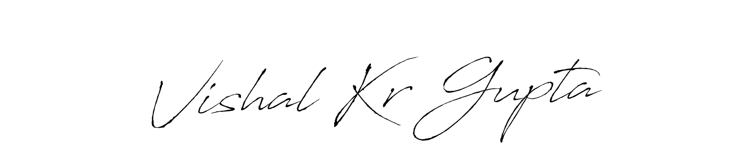 You can use this online signature creator to create a handwritten signature for the name Vishal Kr Gupta. This is the best online autograph maker. Vishal Kr Gupta signature style 6 images and pictures png
