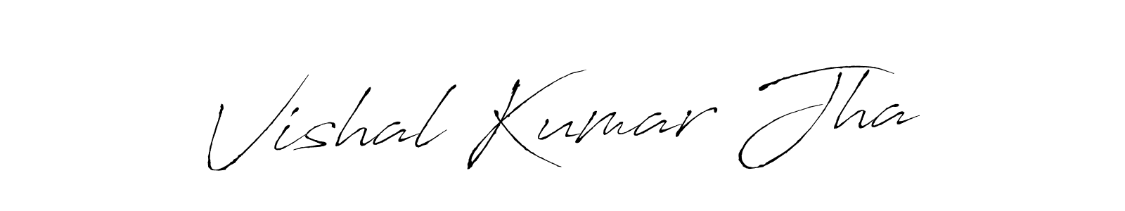 Antro_Vectra is a professional signature style that is perfect for those who want to add a touch of class to their signature. It is also a great choice for those who want to make their signature more unique. Get Vishal Kumar Jha name to fancy signature for free. Vishal Kumar Jha signature style 6 images and pictures png