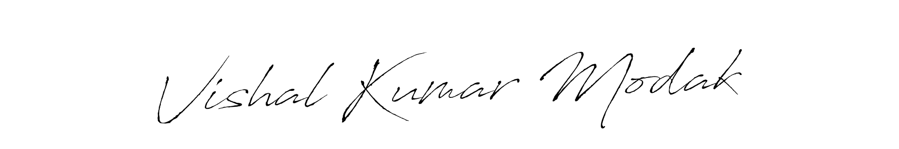 Vishal Kumar Modak stylish signature style. Best Handwritten Sign (Antro_Vectra) for my name. Handwritten Signature Collection Ideas for my name Vishal Kumar Modak. Vishal Kumar Modak signature style 6 images and pictures png