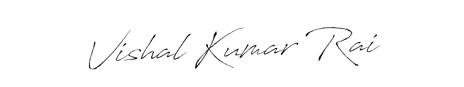 This is the best signature style for the Vishal Kumar Rai name. Also you like these signature font (Antro_Vectra). Mix name signature. Vishal Kumar Rai signature style 6 images and pictures png