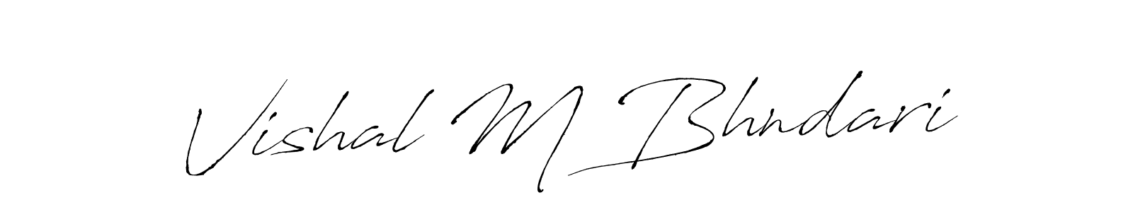 How to Draw Vishal M Bhndari signature style? Antro_Vectra is a latest design signature styles for name Vishal M Bhndari. Vishal M Bhndari signature style 6 images and pictures png
