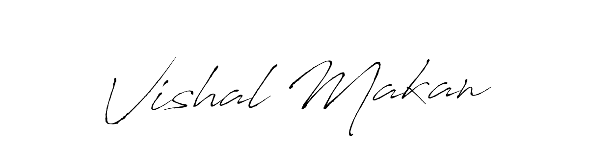 Similarly Antro_Vectra is the best handwritten signature design. Signature creator online .You can use it as an online autograph creator for name Vishal Makan. Vishal Makan signature style 6 images and pictures png