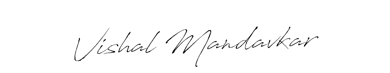 Use a signature maker to create a handwritten signature online. With this signature software, you can design (Antro_Vectra) your own signature for name Vishal Mandavkar. Vishal Mandavkar signature style 6 images and pictures png