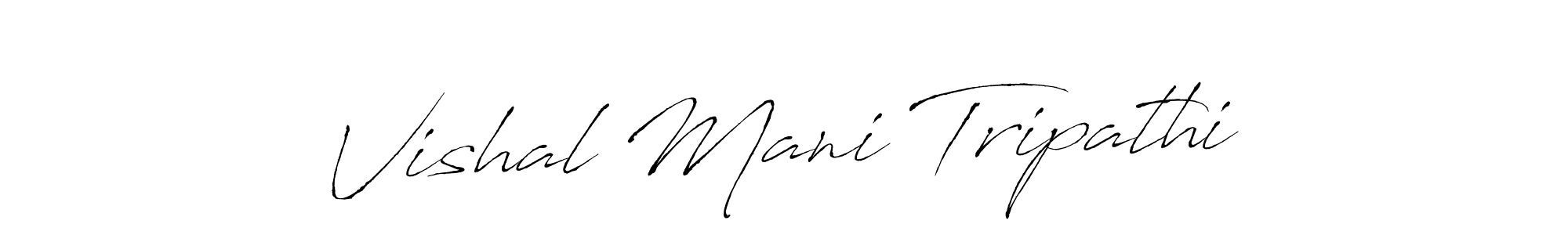 Once you've used our free online signature maker to create your best signature Antro_Vectra style, it's time to enjoy all of the benefits that Vishal Mani Tripathi name signing documents. Vishal Mani Tripathi signature style 6 images and pictures png