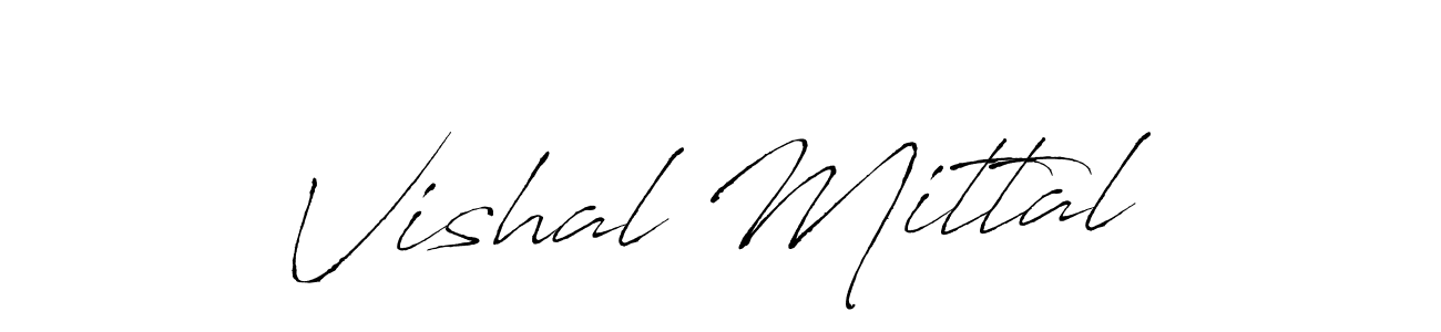 Similarly Antro_Vectra is the best handwritten signature design. Signature creator online .You can use it as an online autograph creator for name Vishal Mittal. Vishal Mittal signature style 6 images and pictures png