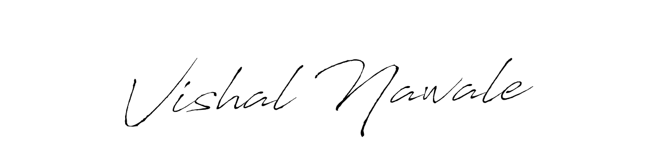 It looks lik you need a new signature style for name Vishal Nawale. Design unique handwritten (Antro_Vectra) signature with our free signature maker in just a few clicks. Vishal Nawale signature style 6 images and pictures png