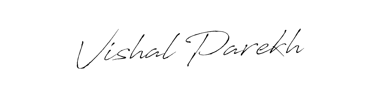 Make a beautiful signature design for name Vishal Parekh. Use this online signature maker to create a handwritten signature for free. Vishal Parekh signature style 6 images and pictures png