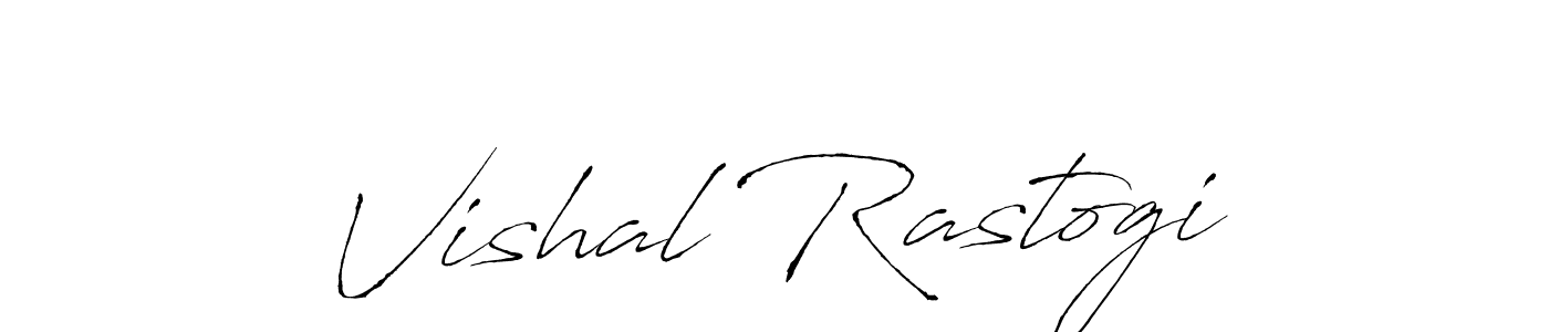Use a signature maker to create a handwritten signature online. With this signature software, you can design (Antro_Vectra) your own signature for name Vishal Rastogi. Vishal Rastogi signature style 6 images and pictures png