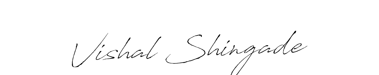 Also we have Vishal Shingade name is the best signature style. Create professional handwritten signature collection using Antro_Vectra autograph style. Vishal Shingade signature style 6 images and pictures png