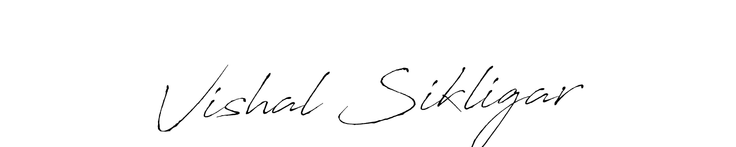 Also You can easily find your signature by using the search form. We will create Vishal Sikligar name handwritten signature images for you free of cost using Antro_Vectra sign style. Vishal Sikligar signature style 6 images and pictures png