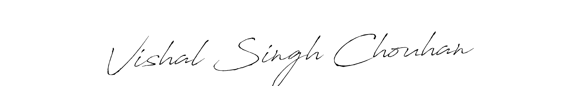 Vishal Singh Chouhan stylish signature style. Best Handwritten Sign (Antro_Vectra) for my name. Handwritten Signature Collection Ideas for my name Vishal Singh Chouhan. Vishal Singh Chouhan signature style 6 images and pictures png