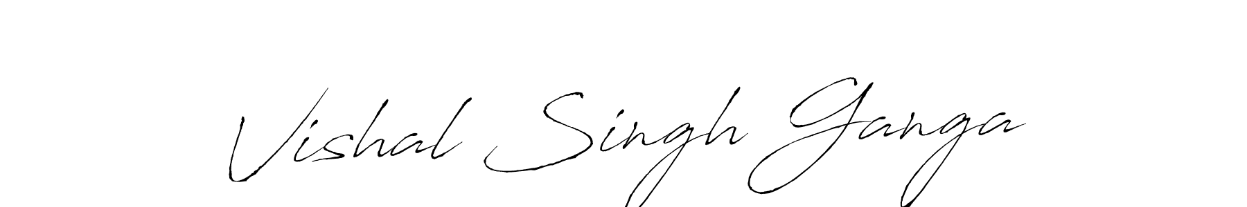 The best way (Antro_Vectra) to make a short signature is to pick only two or three words in your name. The name Vishal Singh Ganga include a total of six letters. For converting this name. Vishal Singh Ganga signature style 6 images and pictures png