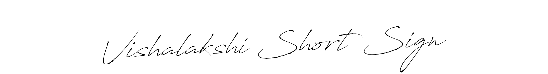 You can use this online signature creator to create a handwritten signature for the name Vishalakshi Short Sign. This is the best online autograph maker. Vishalakshi Short Sign signature style 6 images and pictures png