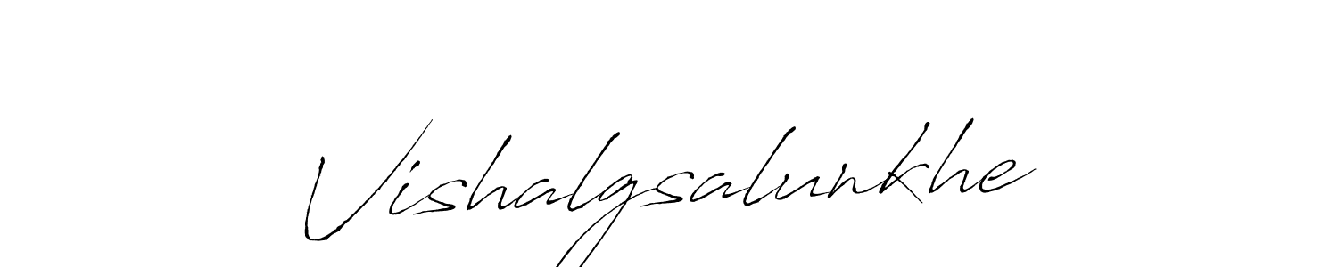 This is the best signature style for the Vishalgsalunkhe name. Also you like these signature font (Antro_Vectra). Mix name signature. Vishalgsalunkhe signature style 6 images and pictures png