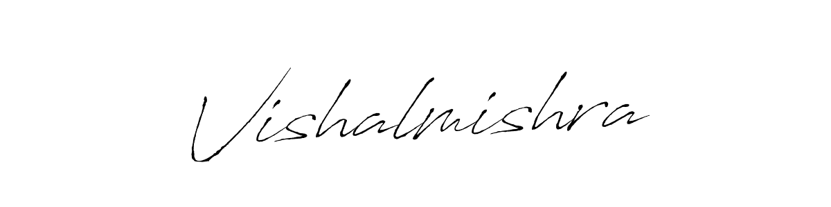 How to make Vishalmishra name signature. Use Antro_Vectra style for creating short signs online. This is the latest handwritten sign. Vishalmishra signature style 6 images and pictures png