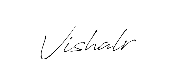Create a beautiful signature design for name Vishalr. With this signature (Antro_Vectra) fonts, you can make a handwritten signature for free. Vishalr signature style 6 images and pictures png