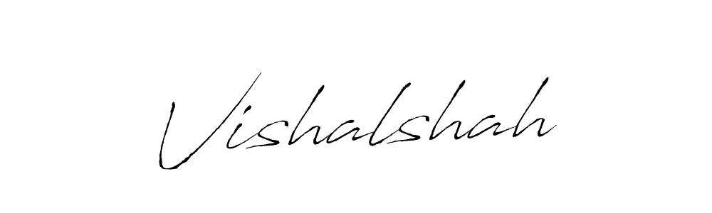 Use a signature maker to create a handwritten signature online. With this signature software, you can design (Antro_Vectra) your own signature for name Vishalshah. Vishalshah signature style 6 images and pictures png