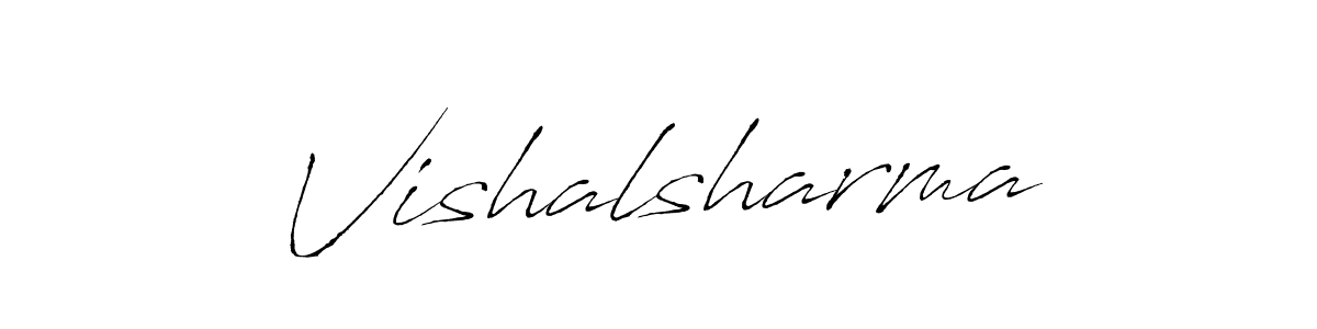 You should practise on your own different ways (Antro_Vectra) to write your name (Vishalsharma) in signature. don't let someone else do it for you. Vishalsharma signature style 6 images and pictures png