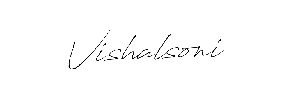 Also we have Vishalsoni name is the best signature style. Create professional handwritten signature collection using Antro_Vectra autograph style. Vishalsoni signature style 6 images and pictures png