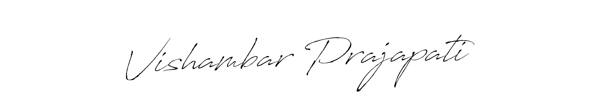 if you are searching for the best signature style for your name Vishambar Prajapati. so please give up your signature search. here we have designed multiple signature styles  using Antro_Vectra. Vishambar Prajapati signature style 6 images and pictures png