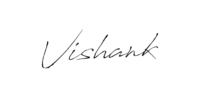 The best way (Antro_Vectra) to make a short signature is to pick only two or three words in your name. The name Vishank include a total of six letters. For converting this name. Vishank signature style 6 images and pictures png